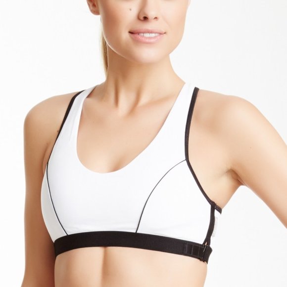 MARIKA TEK High Impact Microfiber Racerback Sport Bra CoolMax Cotton Dry-Wik NEW - Picture 4 of 16